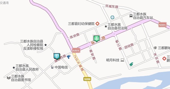 三都縣農(nóng)業(yè)銀行營業(yè)網(wǎng)點(diǎn)地圖